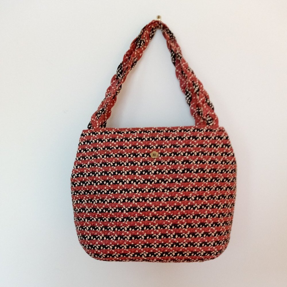 ERIK JAVIT Like New Woven Handbag